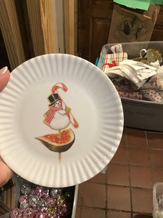 Snowman App Plate