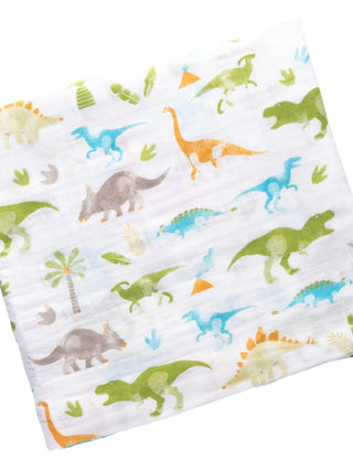 Dino Muslin Blanket