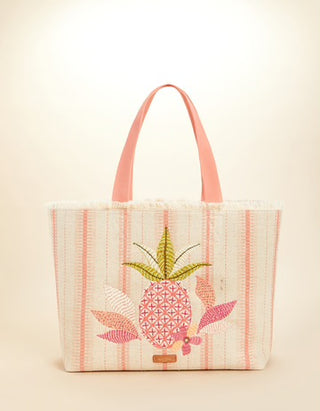 Beach Tote Callawassie Pineapple