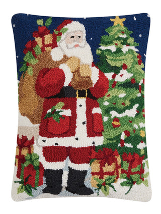 Santa & Tree Pillow