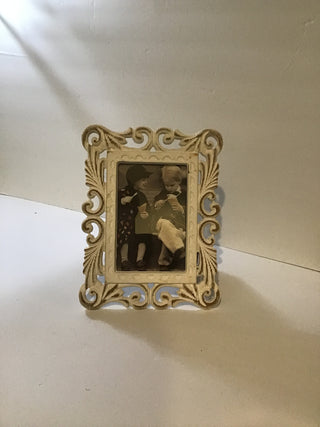 Small Carved Scroll Picture Frame