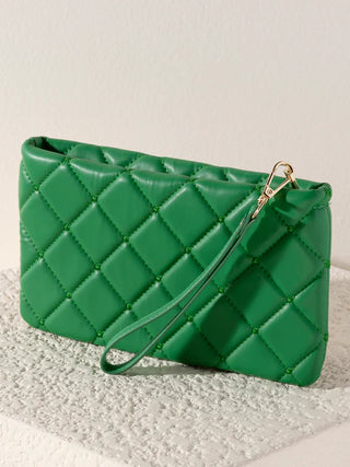 Green Mademoiselle Wristlet