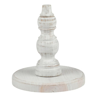 White Wood Topper Base