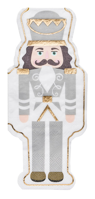 Gilded Nutcracker Guest Towel Gilded Nutcracker/16