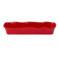 Pearlette Red Cracker Tray