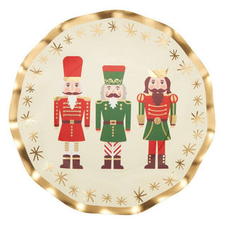 Nutcracker Christmas Salad Plate