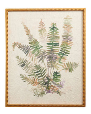 28" FERN FRAMED WALL ART