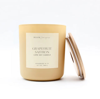 Grapefruit Saffron Soy Candle