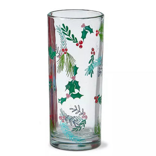 Holly Drinking Glass