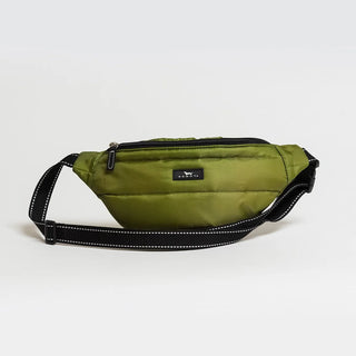 Sun Belt Fanny Pack- Green Puffer