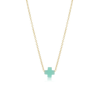 Egirl Signature Cross 14” Necklace