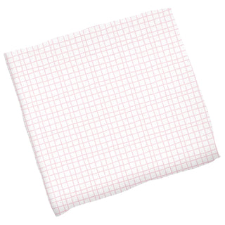 Pink/Wht Muslin Blanket