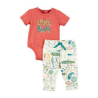 Lake Bum Crawler and Pant Set