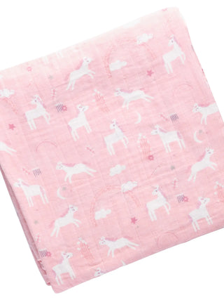 Unicorn Muslin Blanket