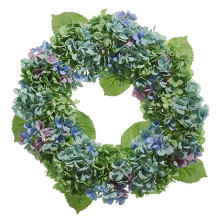 24” Hydrangeas Wreath