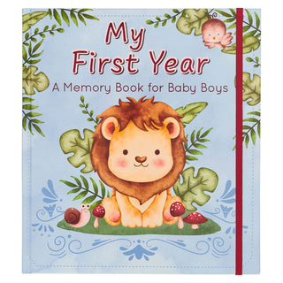 Memory Book Baby Boy's First Year