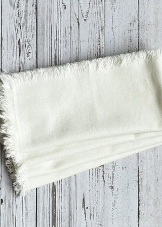 Fringed Napkins - Ivory