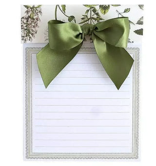 Botanical Bow Notepad