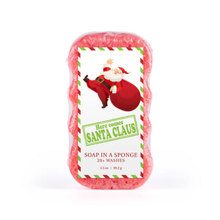 Here Comes Santa Soap Sponge