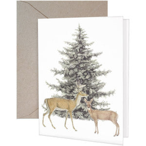 Deer Tree Boxed Cards