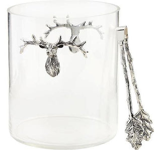 Deer Glass Ice Bucket