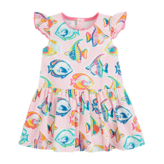 Rainbow Fish Toddler T-Shirt Dress