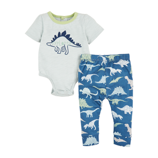 Dino Baby Bodysuit Set