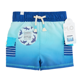 Shark Color Change Swim Trunks