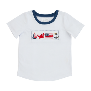 Sail Away Smocked Toddler Tee