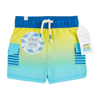 Dino Color Change Swim Trunks