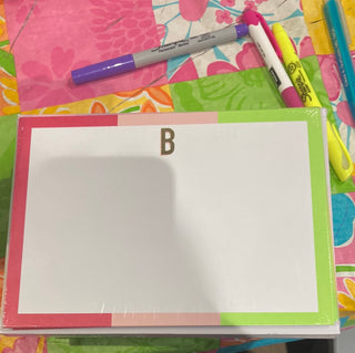 B notecards